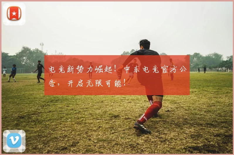 电竞新势力崛起！中东电竞官方公告，开启无限可能！
